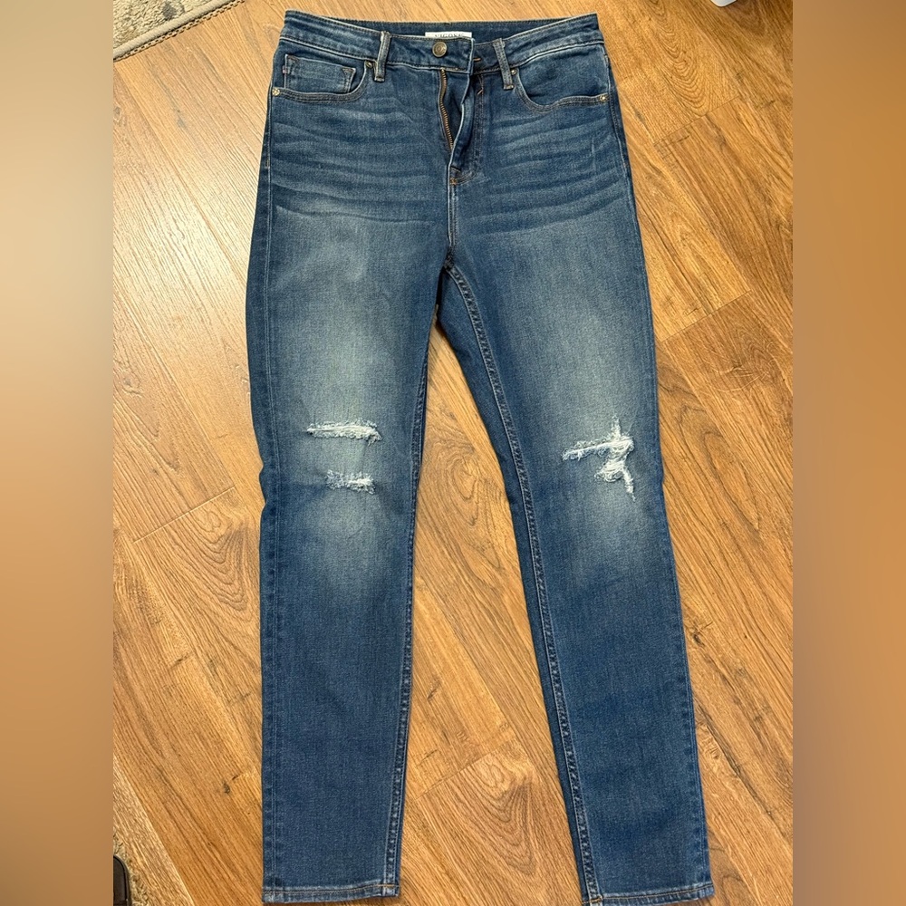 Vigoss Distressed Blue Skinny Jeans